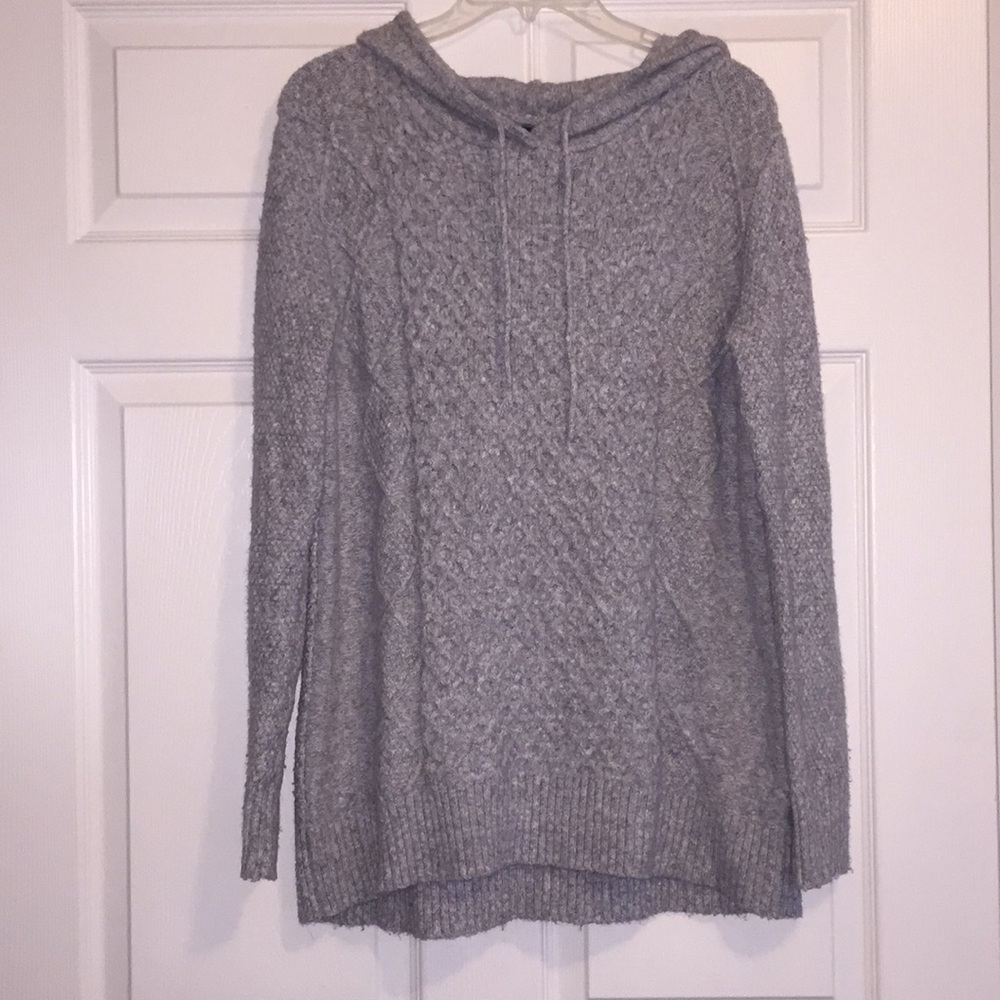 Fuzzy hoodie sweatshirt